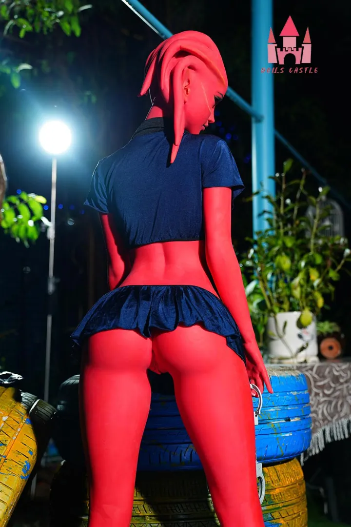 Grace 160cm Red Alien Fantasy TPE Sex Doll(EU Stock)